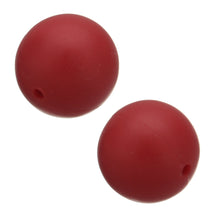 YYW 50PCs 20mm Round Silicone Beads Safe Food Grade FDA Approval Jewelry Mo