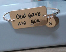 God Gave Me You Bracelet,  Mother's love Bracelet, Christmas Gift for Mom,