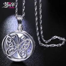 DreamCarnival 1989 Long Chain Necklace for Women Crystals Butterfly Glass P