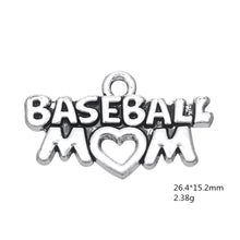 my shape Tibetan Word Football baseball hockey soccer Mom Heart Floating Ch