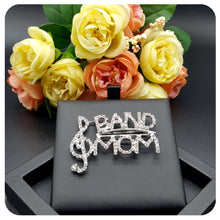 Rhinestone brooch pins for MOM gift , New  design BAND MOM brooch jewelry-i