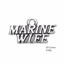 Skyrim 20pcs/lot Marine Wife & Marine Mom Statement DIY Profession Charm Pe