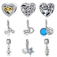 Authentic Sterling Silver 925 Original Charm Fit Pandora Bracelet Diy Charm