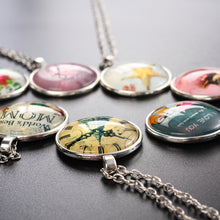women long chain necklaces&pendants silver letters glass choker jewelery ac