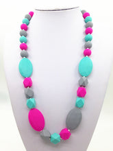 BPA free food grade silicone teething necklace Baby Safe Silicone Mom Nursi