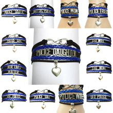 Drop Shipping Police Or Leo  Mom / Wife/ Sister/Daughter/Girl/Friend Blue L