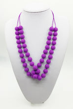 Silicone Teething Necklace for Mom to Wear    Baby safe BPA Free Faceted Be