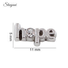 20pcs/lot Newest Silver Crystal Mom Charms Floating Locket Charms for Magne