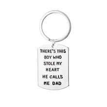 Family Jewelry Keychain Necklace Set Lettered Dads Little Dude Moms Prince