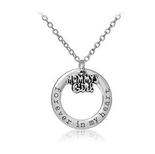 Mom Necklace Pendant Mother Daughter Son Child Family Forever In My Heart