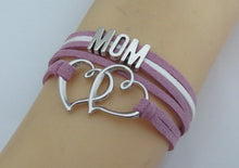 drop shipping infinity women men Girls bracelet fashion kid infinity MOM le