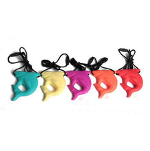 Baby Nursing Jewelry for Mom Food Grade Silicone Teething Pendant Soft Shar