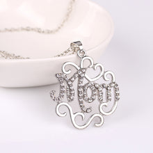 2017 New Arrivals Hollow Flower Statement Necklace Filled With Crystal Pend