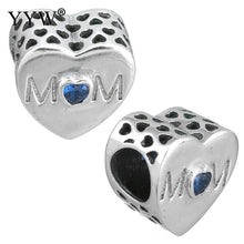 925 Sterling Silver Heart Charms Fit Original Women Bracelet Necklace Sweet