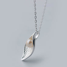 NEW Fine Jewelry Freshwater Pearl 925 sterling silver Tulip Necklace | Vint