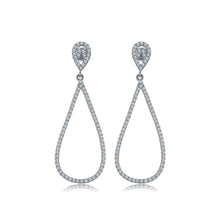 Fashion Water Drop Design Earring 2017 New Full Austria Crystal CZ Crystal