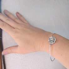 Gold / silver Frog on a Lily Pad Bracelet Gift for Friend,Mom Retro Beautif