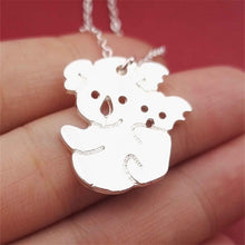 New Fashion Handmade Jewelry  Koala Bear With Baby Charm Necklace Dropshipp
