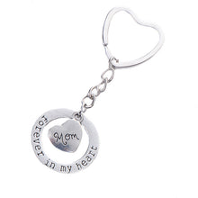 XIAOJINGLING 14 Styles Alloy Keychain Mom Sister Grandma Forever In My Hear