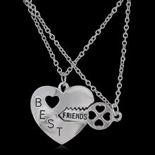 2pcs/lot puzzle necklace HandStamped Jewelry Mothers Grandma Sister Mom Fam