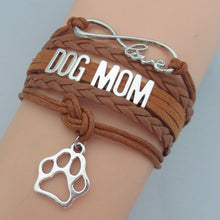 drop shipping bracelet infinity love bears bracelet DOG MOM bracelets brown