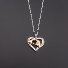 2 Colors Gold Silver Mom Baby Hand in Hand Heart Necklaces & Pendants Mothe