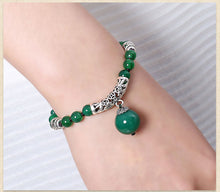 Pure Handmade Original Design Ethnic Green Bracelet Vintage Jewelry Chinese