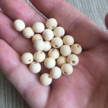 2017 Unfinished Natural Wood Ball Beads 6mm 8mm 10mm Wooden Teething Beads