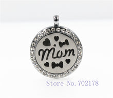 8 Styles Stainless Steel MOM Aromatherapy Perfume Essential Diffuser Locket