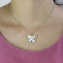 Wholesale  Butterfly Birthstone Necklace Mom Necklace Silver Special  Penda