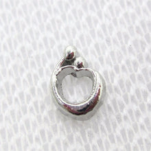 New Arrive 20pcs/lot Family Mom and baby heart floating charms living glass
