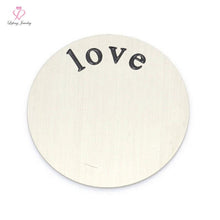 316L stainless steel 7 letter large love blessed faith inspire mom family t