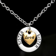Best Friend family mother NaNA Daughter Sis mom Pendant Necklace Heart sist