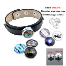 10pcs/lot 12mm&18mm&20mm Best MOM Snap Buttons Charms Print Glass Cabochon