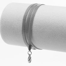 2017 Trendy Stainless Steel Grid Cuban Link Chain Choker Necklace for Women