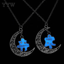 2017 luminous Necklace friends Mom Chic Punk Glow In Dark Pendant Necklace