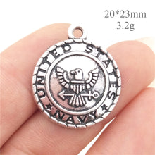 MIXED 30 United States Navy Collection Charms Navy Wife Mom and I Love My S