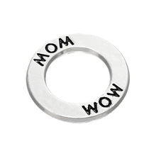 HAEQIS High Quality MOM Circle Alloy Charms Vintage Connector Charms Mother