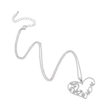 1PC New Arrival Fashion Jewelry Rhinestone Hollow Heart Tendril Mom Pendant
