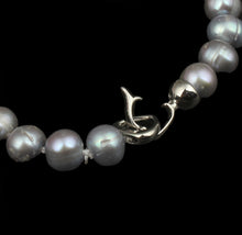 YYW Top Sale 9 10mm 7.5inch natural freshwater pearl bracelet for women Gre
