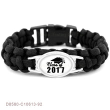 (10 PCS/lot) Class of 2017 Kinder 2017 Graduate Proud Graduate Mom Paracord