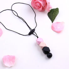 2017 Arrival Food Teething Silicone Necklace Infants Nursing Necklace BPA J