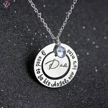 Lefeng New Arrivals Letter Dad & Mom Father Mother's Day Gift Necklace Set