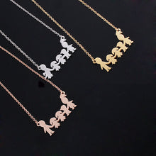 Fashion  Jewelry Necklace Mama Family of Five Pendant Necklace Fashion Mom