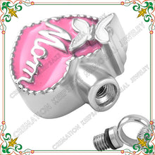 CMJ8555 memory for mom cremation jewelry pink resin fashion women ashes nec