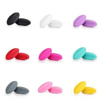 50Pcs 30*10mm Starfruit Loose Silicon Beads For Silicone Teething Necklace