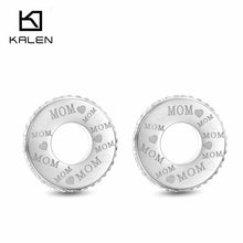 Kalen Wholesale Stainless Steel Jewelry Sets Fashion Love Mom Rhinestone Ne