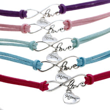 5Color Mother's day gift hot sale "mom" bracelets bangles women charm brace
