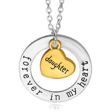 Dropshipping Hot Sale Dad Mom Sister Forever in my heart Letters Pendant Go