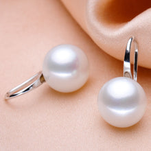 YYW Wedding Bridal  Mom Jewelry Drop Earrings Gold color Real White Pink Pu